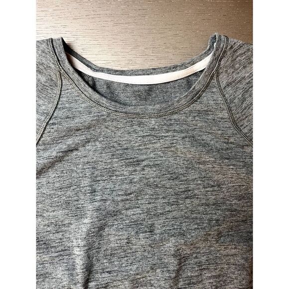 Lululemon It's Rulu Run Long Sleeve Shirt Women's Gray Size 20 New Active Wear - Picture 5 of 8